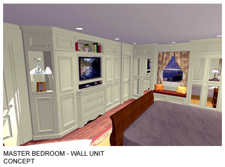 bedroom furniture wall units on Master Bedroom Wall Unit   Long Island  Ny View Concept